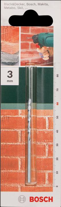 Actual product image Bosch Zubehör Carbide Stone Twist Drill (2.5 mm)