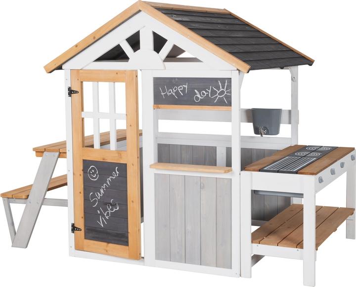 Produktbild Roba Spielhaus mit Tischset und BBQ-Küche