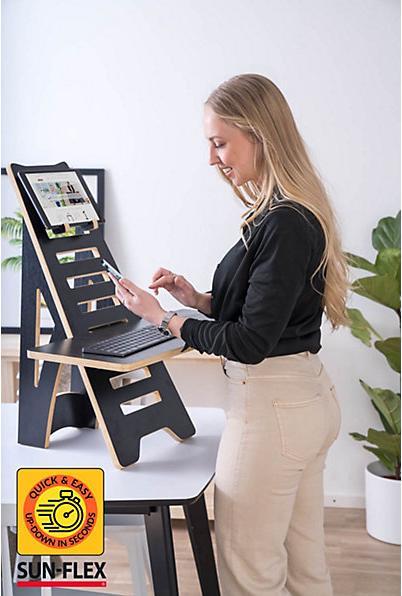 Produktbild kaiserkraft Laptophalter Sun-Flex Easydesk Rise