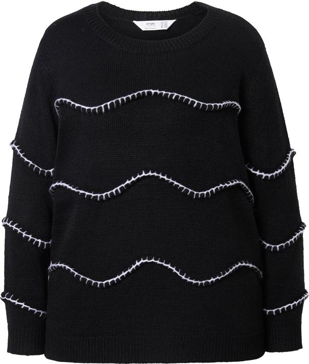 Actual product image Angel of Style Pullover, Straight Fit, Wellenmuster (54)