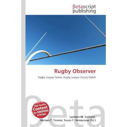 Rugby Observer, Ratgeber