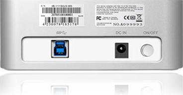 Actual product image Icy Box IB-111StU3-Wh USB 3.0 docking station for 2.5"/3.5" docking station (2.5", 3.5")