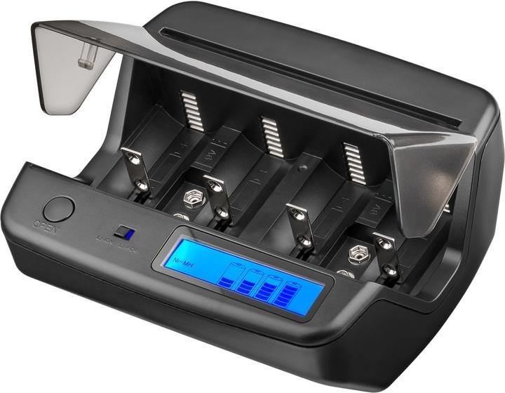 Actual product image Goobay Universal LCD desktop charger (4 pcs., Chargers without battery)
