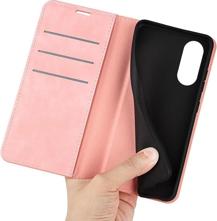 Produktbild Cover-Discount OPPO A58 5G / A78 5G - Stand Flip Case Hülle rosa-Copy (Oppo A78 5G, Oppo A58)