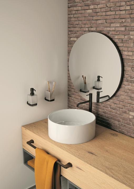 Immagine prodotto Domoletti Amalfi Porta Asciugamani 35 cm Nero Opaco