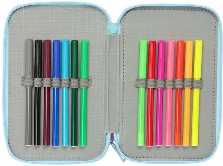 Image du produit Peppa Pig Dreifaches Federmäppchen Blau 12,5 X 19,5 X 5,5 Cm 37 Stücke