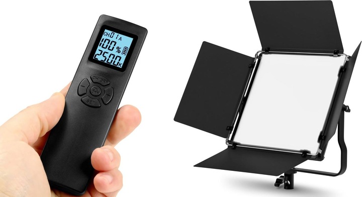 Produktbild Roko LED-1400C 110W BiColor LED Flächenleuchte mit V-Mount