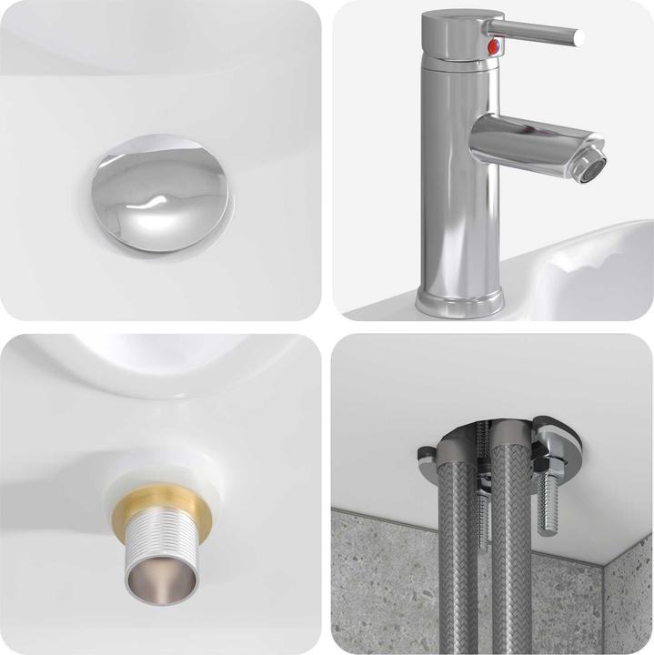 Produktbild vidaXL Waschbecken Unterschrank