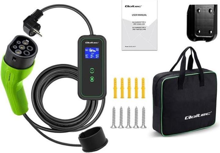 Produktbild Qoltec 52470 (Typ 2, 16 A)