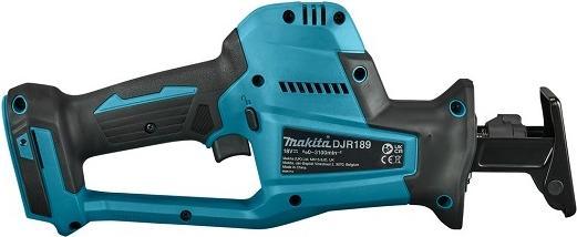 Immagine prodotto Makita DJR189RTJ Sega alternativa a batteria, 18 V, 0-3100 SPM, 22 mm, 2 x 5,0 Ah Li-Ion, 2,5 kg