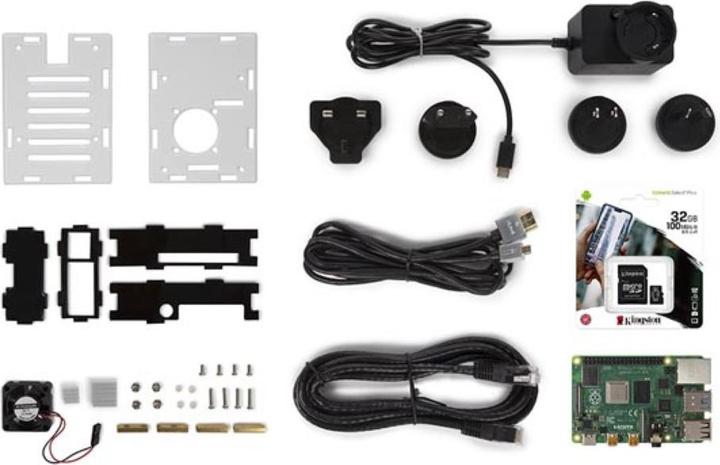 Produktbild Whadda RASPBERRY PI? 4 STARTER KIT (4 GB) MIT K?HLGEH?USE