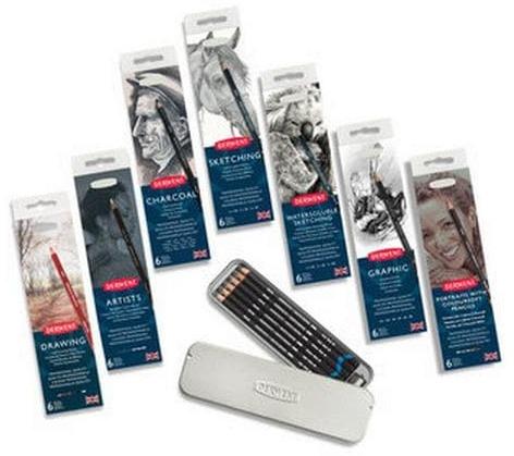 Produktbild Derwent Kohlestifte (6x)