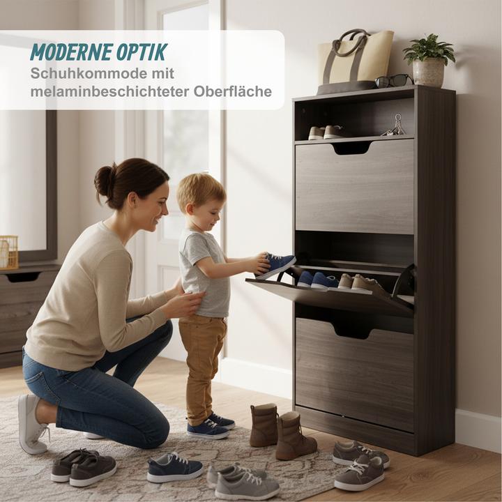 Produktbild Relaxdays Schuhschrank (60 x 24 x 140 cm)