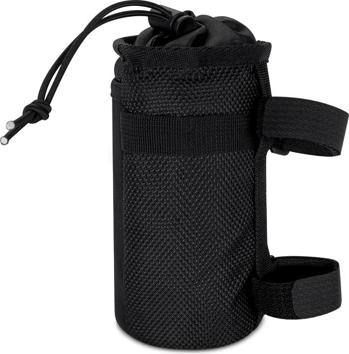 Actual product image Wozinsky thermal water bottle bag for bike or scooter 1l black (WBB29BK) (1 l)