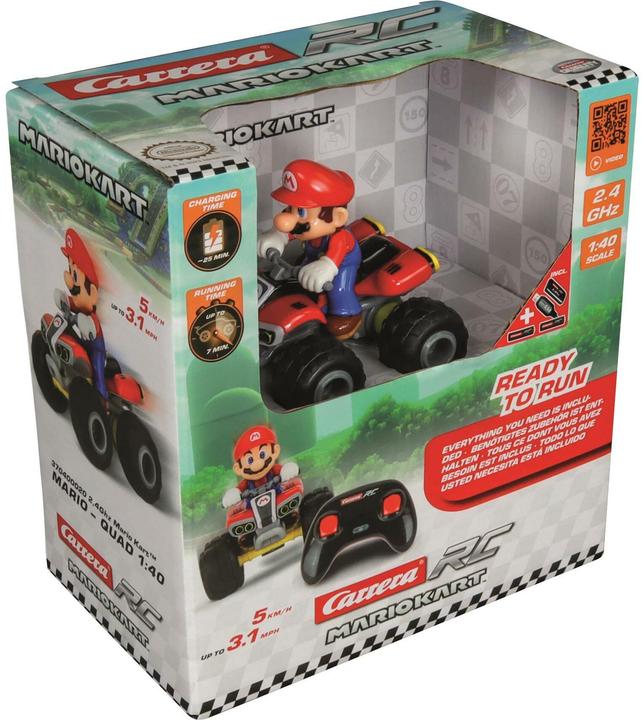 Actual product image Carrera Nintendo Super Mario Quad