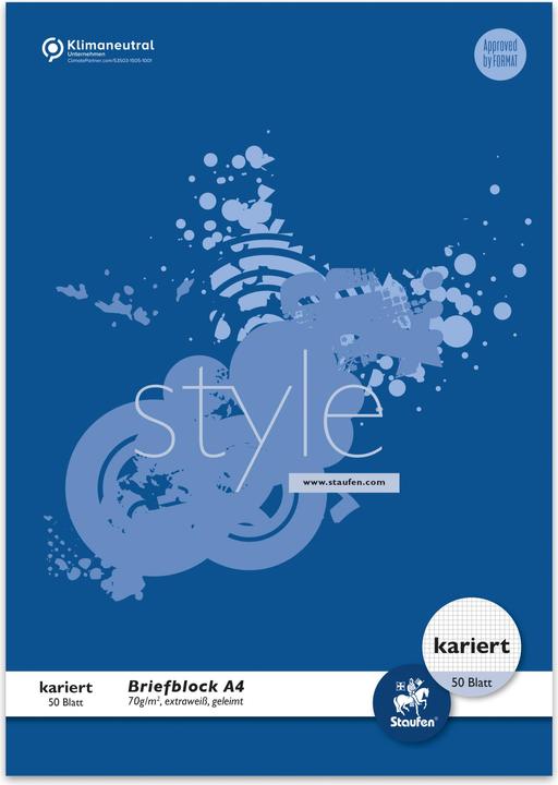 Image du produit Ursus Bloc-notes A4 (A5, Quadrillé, Non contraignant)