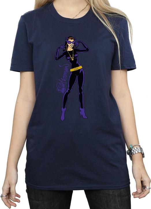 Produktbild Catwoman Happy Pose Baumwolle Boyfriend TShirt (XXL)