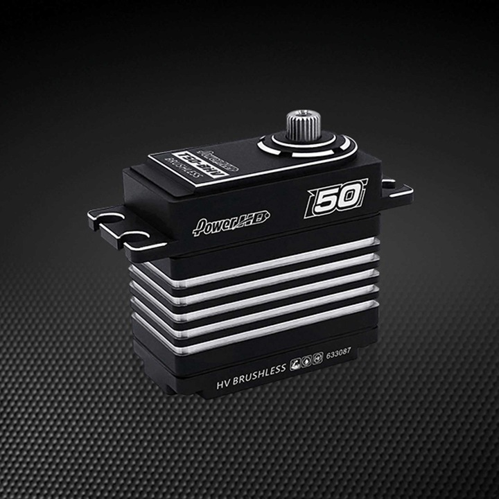 Produktbild Power HD Servo T50-BHV / 50kg / 0.065sec. / 7.4V Digital / Buggy 1:8
