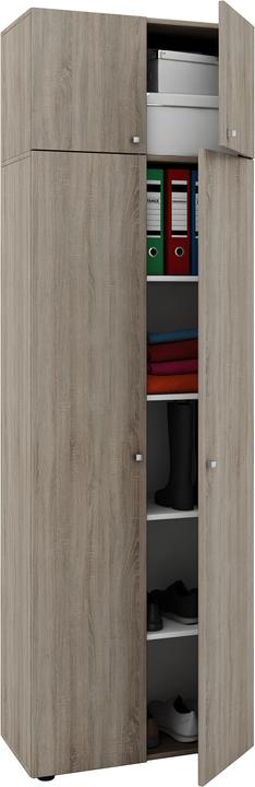 Produktbild VCM Holz Kleiderschrank Serie Vandol mit Drehtüren (70 x 40 x 218 cm)