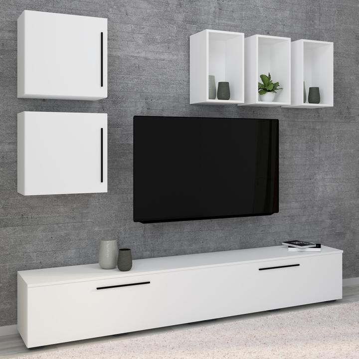 Produktbild VCM Holz TV Lowboard Möbel Fernsehschrank Tisch Konsole Fernsehtisch Arila S (95 x 40 x 39 cm)