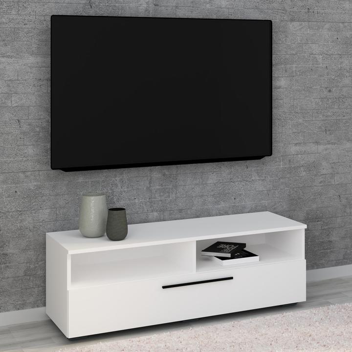 Image du produit VCM Bois Meuble TV Lowboard Meuble TV Table Console Table TV Arila XL (115 x 40 x 39 cm)