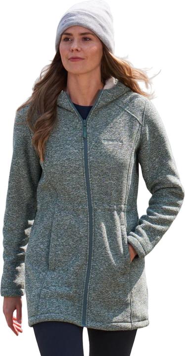 Actual product image Mountain Warehouse Womens/Ladies Mallaig Longline Fleece Jacket (38)