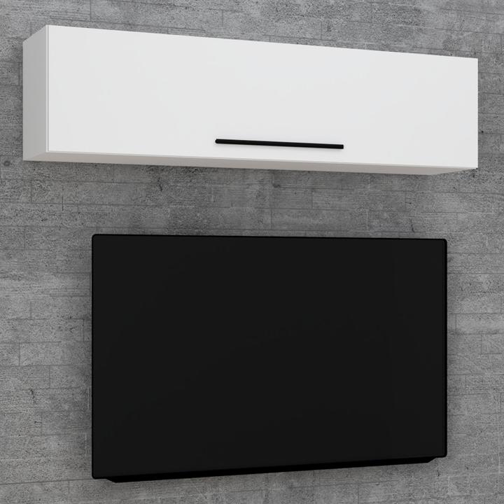 Image du produit VCM Étagère murale en bois Étagère suspendue Armoire murale pliante Arila XL (30 x 30 x 115 cm)