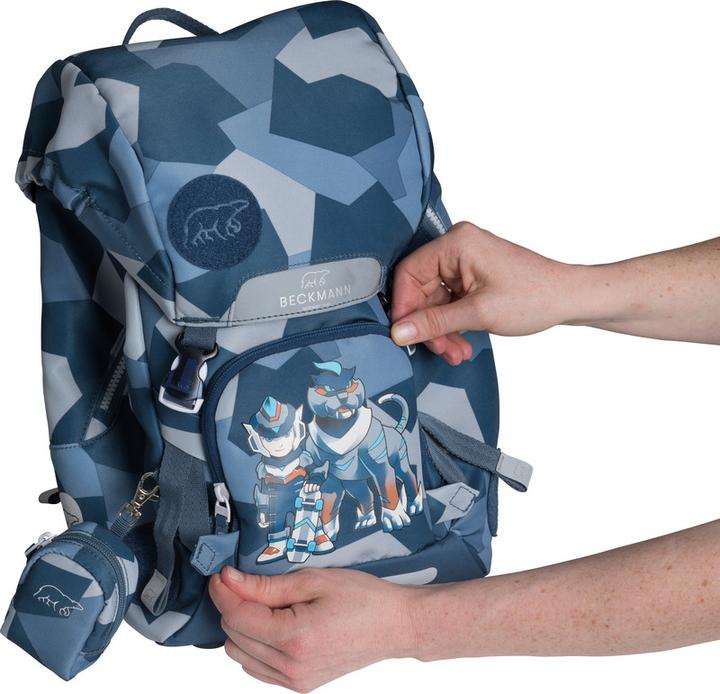 Produktbild Beckmann Schulrucksack Active Air FLX mit Wendetasche (25 l)