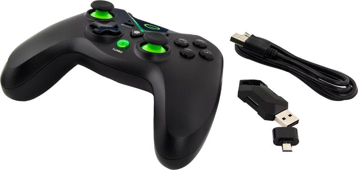 Produktbild Esperanza EGG112K Gamecontroller Gamepad PS3 XBOX ONE PC USB 2.0 Schwarz (PC, Xbox One S, PS3)