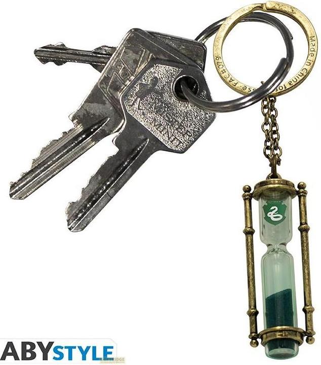 Actual product image Pyramid Harry Potter: Slytherin hourglass - Keychain 3D