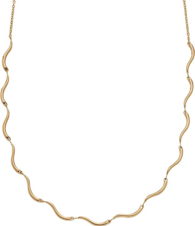 Skagen Collier Waves (Acier inoxydable, Nacre, 41 - 46 cm)