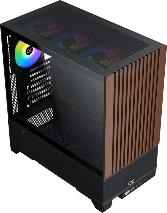 Image du produit Xigmatek Boitier Moyen Tour ATX Endorphin WD RGB avec panneaux vitrés (Noir) (ATX, mATX, Mini-ITX)