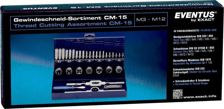 Produktbild Eventus Gewindeschneidsatz 32teilig HS