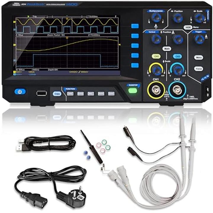 Productafbeelding Peaktech P 1400 Oscilloscope (CAT II 400V)