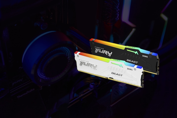 Image du produit Kingston FURY Beast RGB (2 x 8GB, 6000 MHz, RAM DDR5, DIMM)