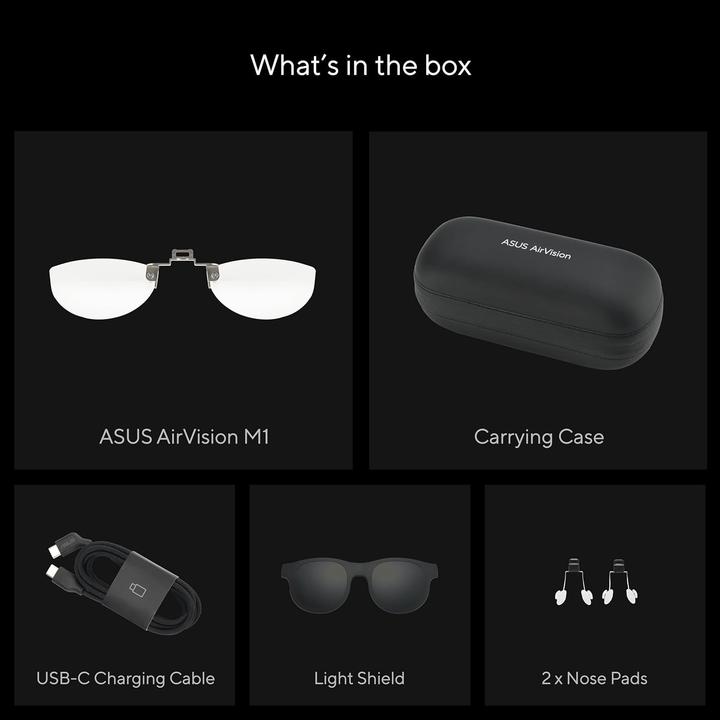 Actual product image ASUS AirVIsion M1