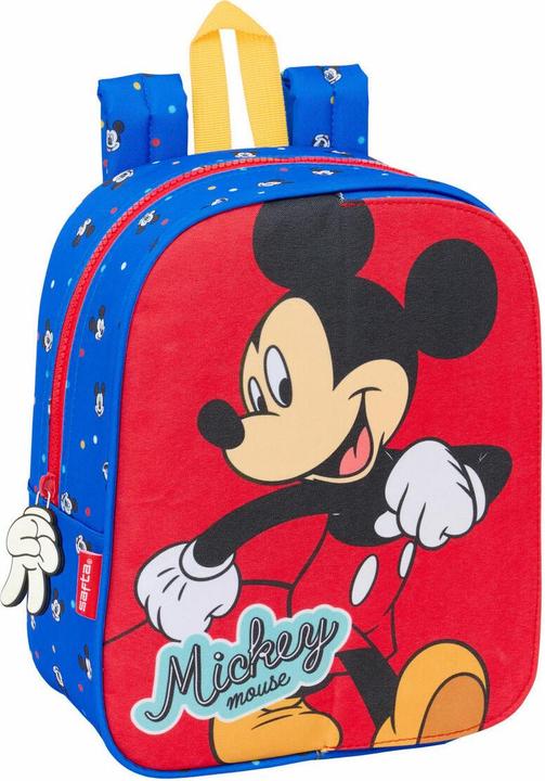 Mickey Mouse Club House Mickey Mouse Clubhouse Schulrucksack Good Day Blau 22 X 27 X 10 Cm