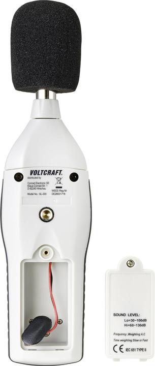 Actual product image Voltcraft Sound Level Meter SL-200 3