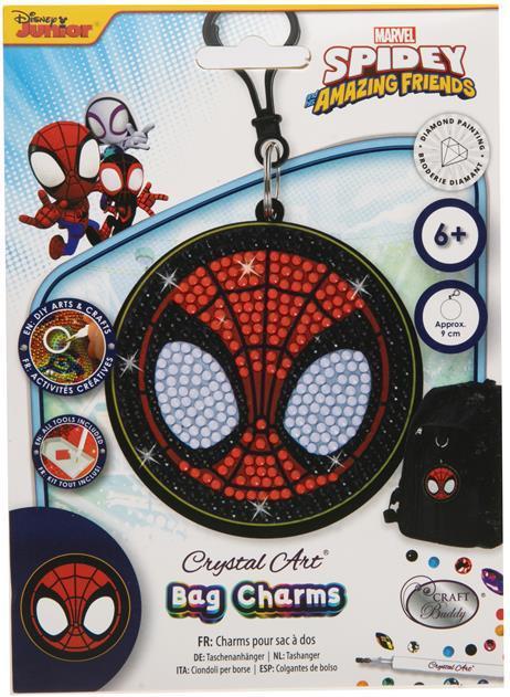 Image du produit Craft Buddy Spider-Man, pendentif sac à dos Crystal Art