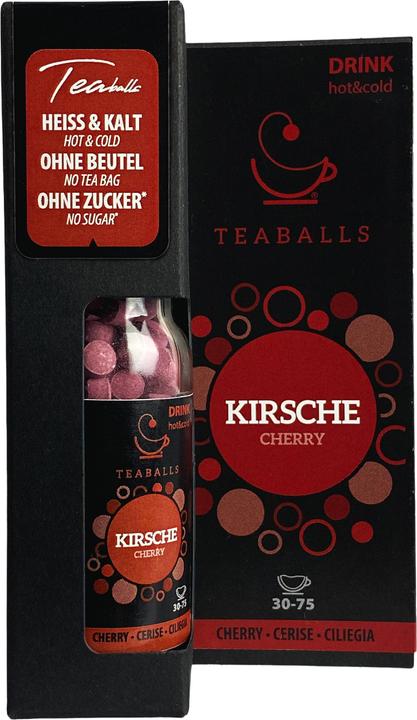 Actual product image Teaballs Cherry Black Selection 30-75 cups (72 g)