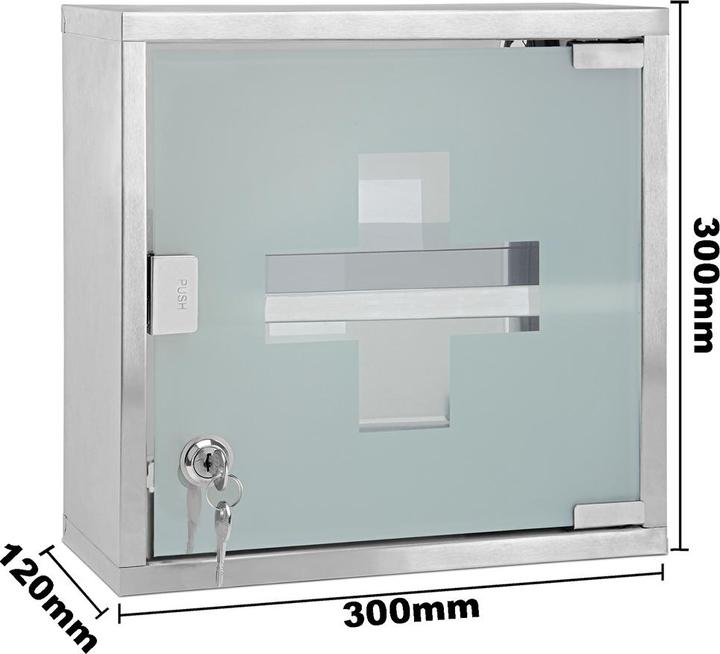 Produktbild Deuba Medizinschrank (30 x 12 x 30 cm)