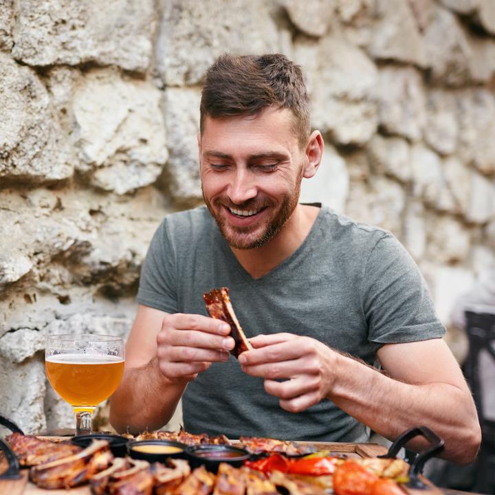 Produktbild Relaxdays Rippchenhalter