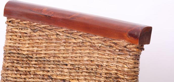 Image du produit Mendler 6x Chaise en osier banane tressée - clair