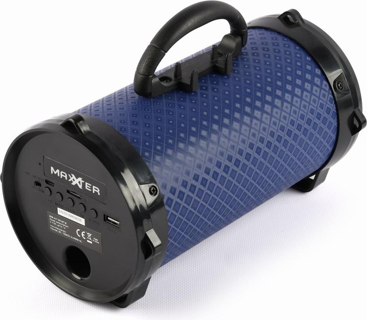 Image du produit Maxxter Haut-parleur Bluetooth /'Boom/' avec fonction d'égaliseur (6 h, Fonctionnement sur piles)