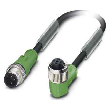 Phoenix Contact Sensor/actuator kabel, Kabels + Stekkers, Zwart