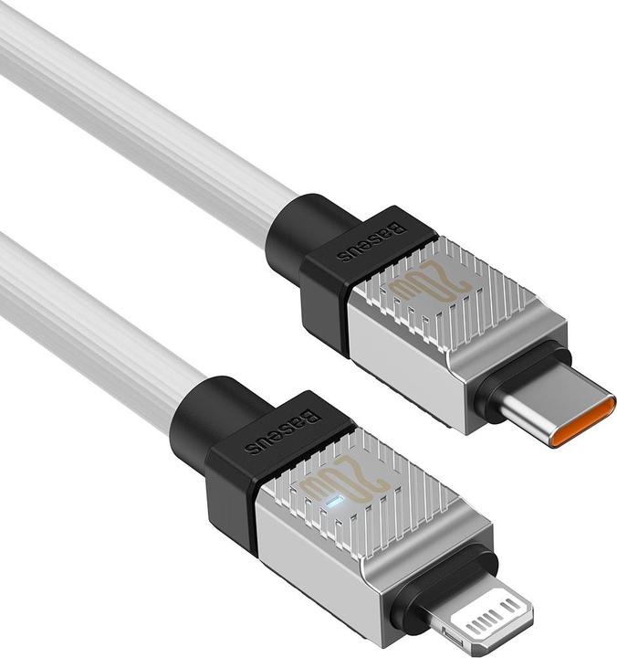 Produktbild Baseus Fast Charging cable USB-C to Coolplay Series 2m, 20W (white) (2 m, 20 W)