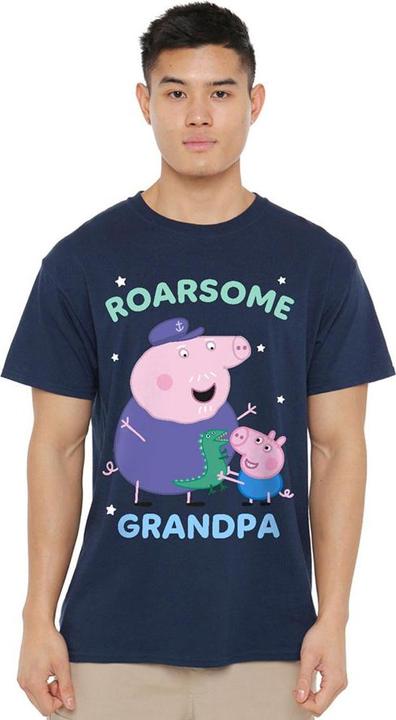 Image du produit Peppa Pig - T-shirt motif Papy Pig ROARSOME - Adulte (5XL)