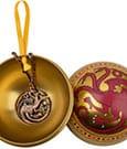 Actual product image Cinereplicas Game of Thrones Christmas tree ornament with Targaryen necklace (1-part)