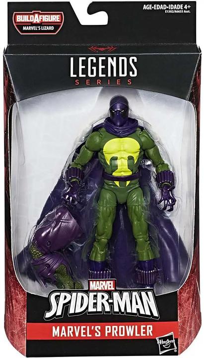 Image du produit Hasbro Spider-Man Marvel Legends Lizard Series Prowler Action Figure