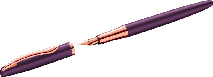Produktbild Pelikan Füllhalter (Patronenfüllsystem) Füllhalter Jazz® P36 Noble Elegance, Viola, 1 ST in Faltscha (Blau, Violett, 1x)